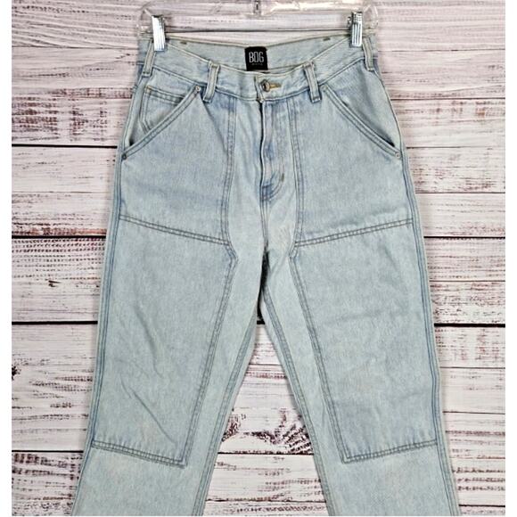 Urban Outfitters BDG Double Knee Jeans 29x28 Light Rinse Slant Pockets Skater - Picture 3 of 13